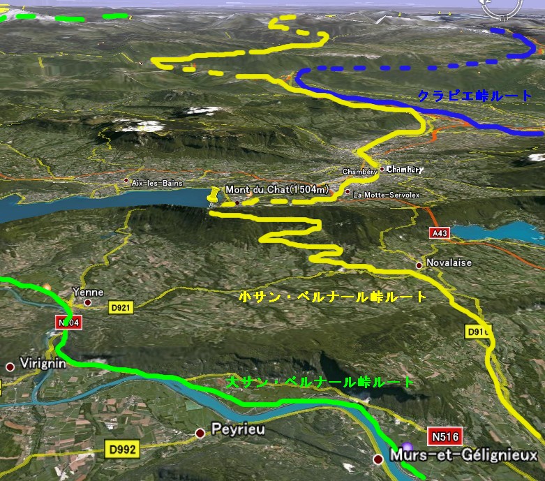 Mont du ChatEfEVR(1504m)`ChamberyVx[
